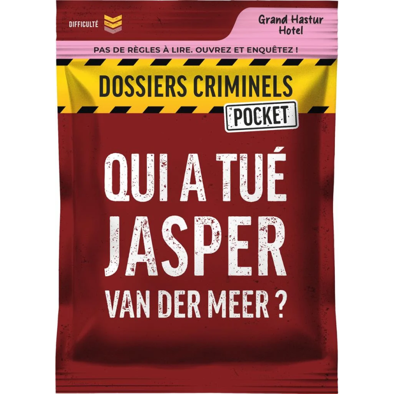 Dossiers Criminels : Qui a tué Jasper Van Der Meer ? (DC Pocket 3)