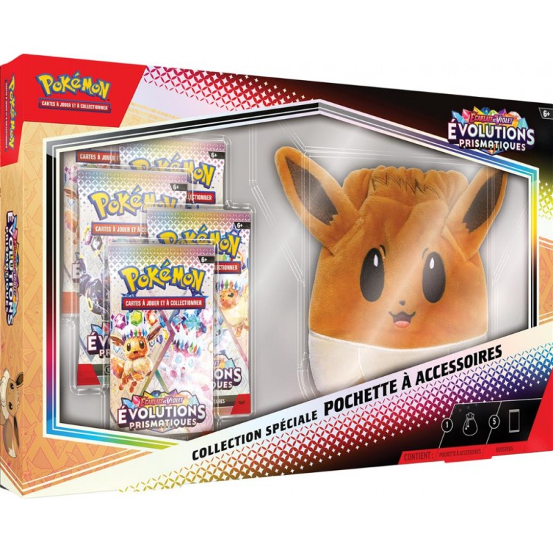Coffret Pokemon Pochette à Accessoires EV08.5 : Evolutions Prismatiques