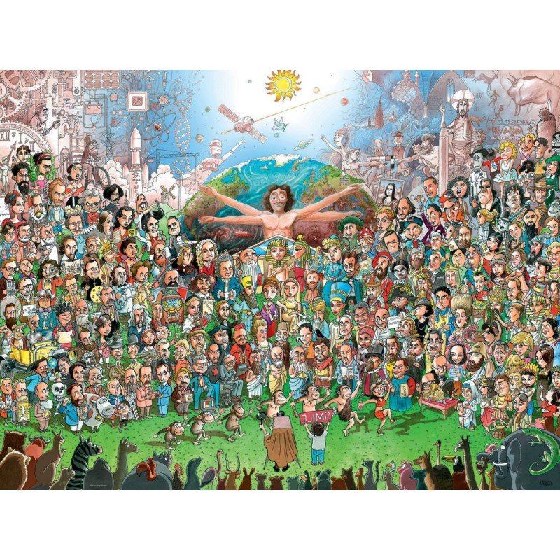 Puzzle 1500 pièces - All Time Legends