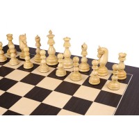 Jeu d'Echecs Dublin Padouk & Wenge - Ensemble Complet