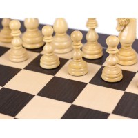 Jeu d'Echecs Dublin Padouk & Wenge - Ensemble Complet