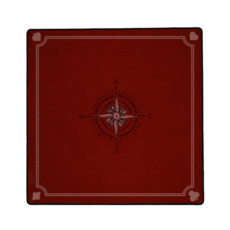 Tapis de jeu 50x50 cm Bordeaux