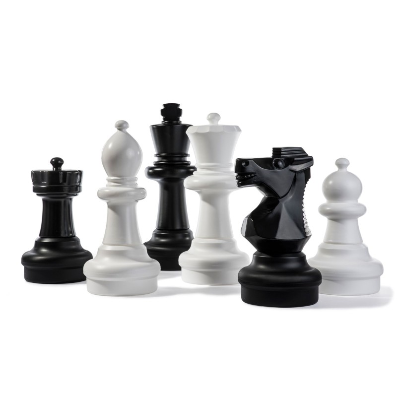 Pièces Echecs Géantes 64cm Jardin et Exterieur