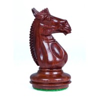 Pièces d'Echecs Meghdoot Padouk - Taille 4.5