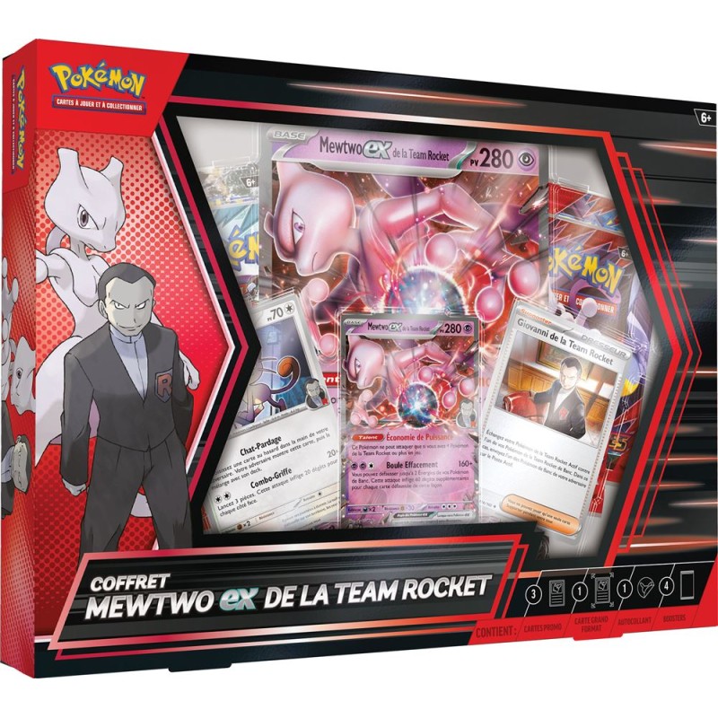 Pokemon Coffret Mewtwo-ex Team Rocket