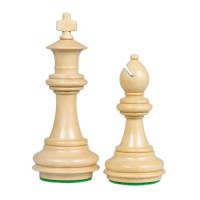 Pièces d'Echecs Meghdoot Padouk - Taille 4.5