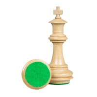 Pièces d'Echecs Meghdoot Padouk - Taille 4.5
