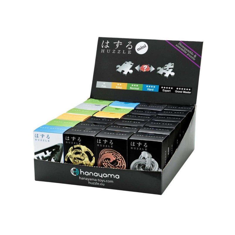 Display Mini Huzzle Hanayama (x24)