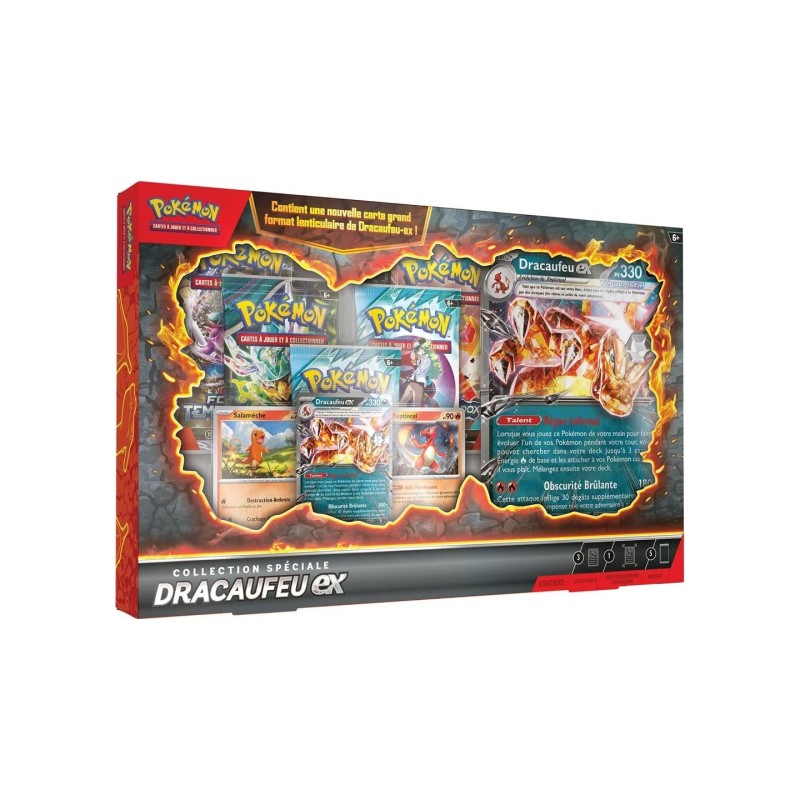 Pokémon : Coffret Collection Spéciale Dracaufeu-ex