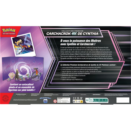 Pokémon : Coffret Premium Carchacrok-ex