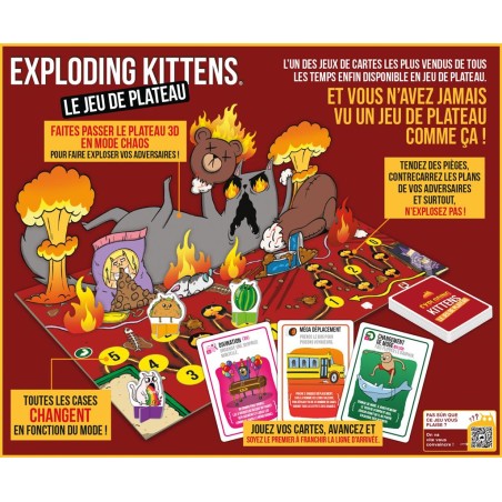 Exploding Kittens : Le jeu de Plateau