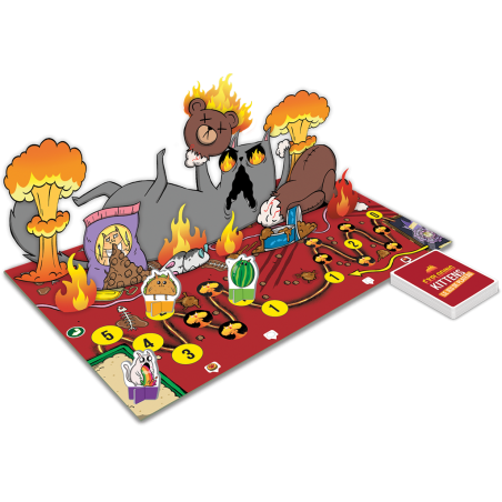 Exploding Kittens : Le jeu de Plateau