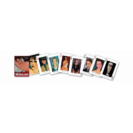 Cartes à Jouer Modigliani