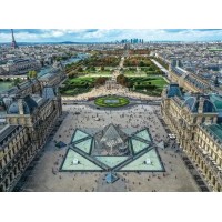 Puzzle 500 pièces - Au cœur du Musée du Louvre