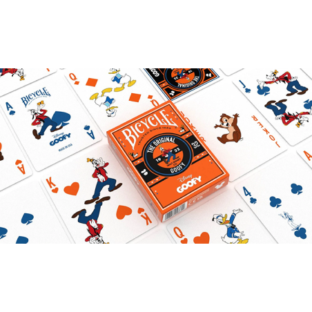 Cartes Bicycle Goofy Disney (Dingo)