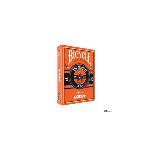 Cartes Bicycle Goofy Disney...