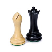 Pièces d'Echecs Fusion Staunton Black - Taille 5