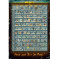 Puzzle 1000 pièces - Fallout 4 Puzzle Perk