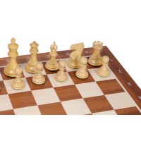 Jeu d'Echecs Stallion Black - Ensemble Complet