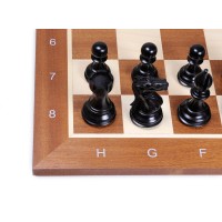 Jeu d'Echecs Stallion Black - Ensemble Complet