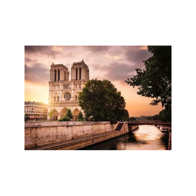 Puzzle 1000 pièces Notre-Dame de Paris au Crépuscule