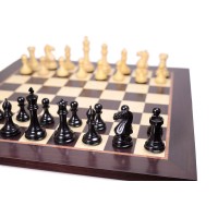 Jeu d'Echecs Supreme Ebène - Ensemble Complet