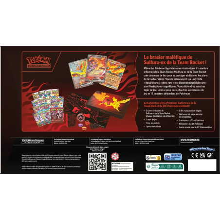 Pokemon Coffret Ultra Premium UPC Sulfura-ex
