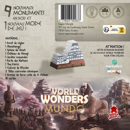 World Wonders - Extension Mundo