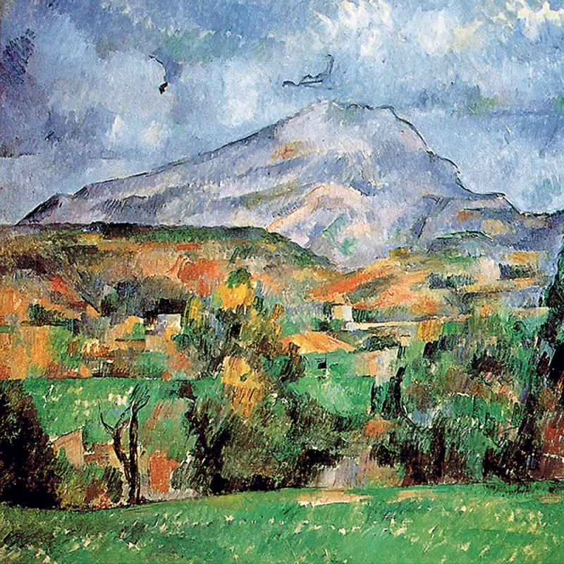 Puzzle en Bois 30 Pièces - Cuzzle Montagne Ste Victoire de Cézanne
