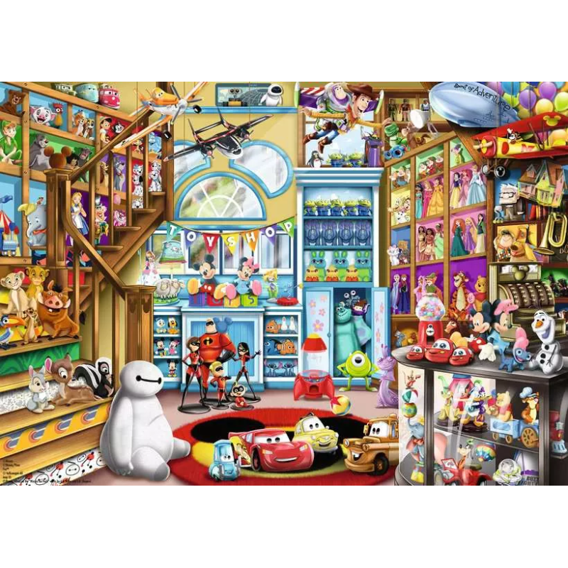 Puzzle 1000 pièces - Le Magasin de Jouets Disney