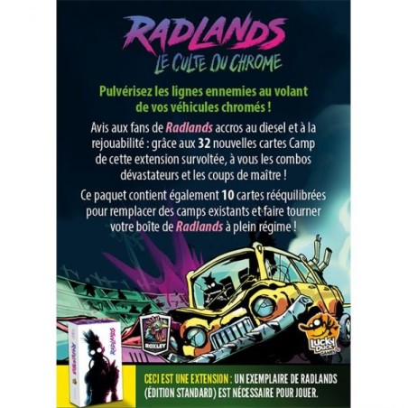 Radlands - Extension : Le Culte du Chrome