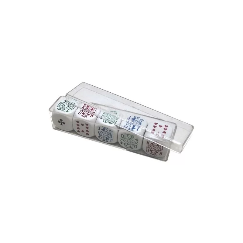 Dés Poker 18 mm - Set de 5