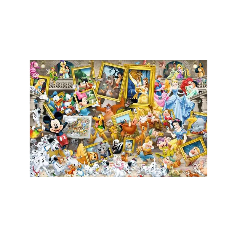 Puzzle 5000 pièces - Mickey L'Artiste