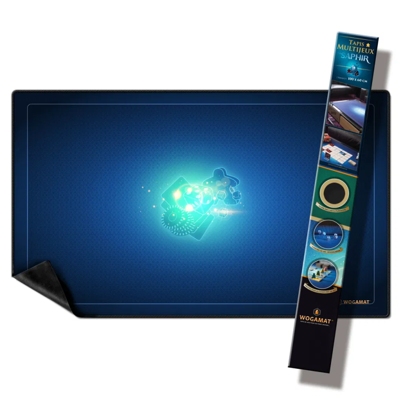 Tapis Multijeux Couleur Saphir 60x100cm