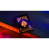 Cartes Bicycle Neon Solar Orange