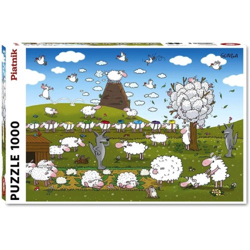 Puzzle 1000 pièces -...