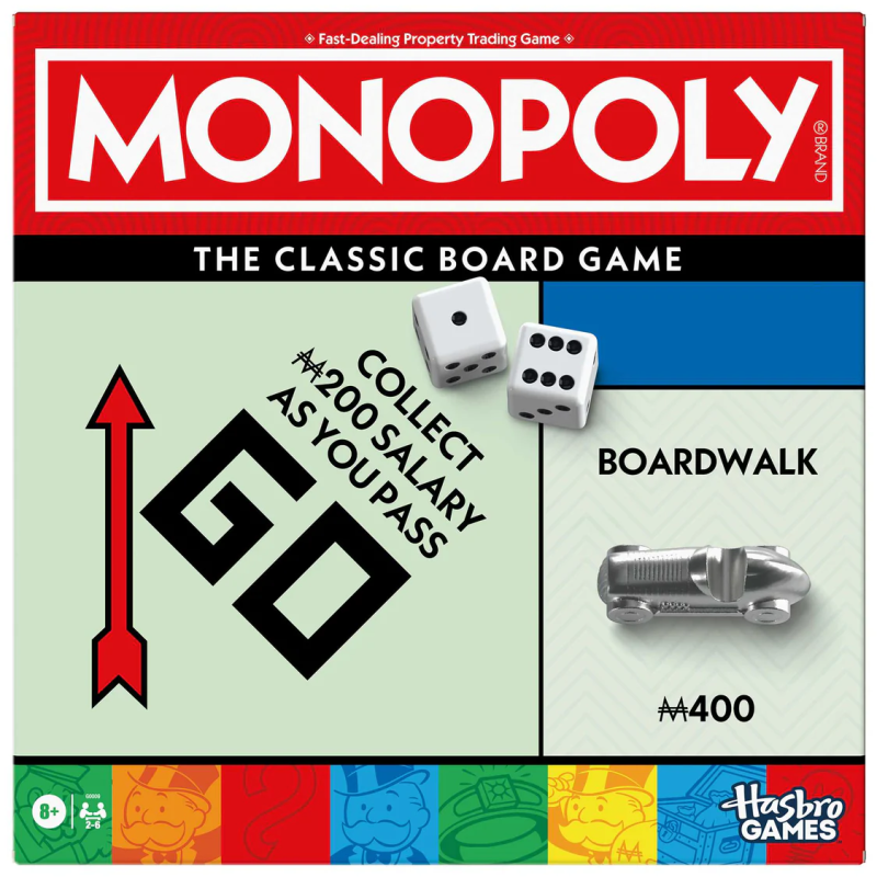 Monopoly Classic Refresh (Anglais)