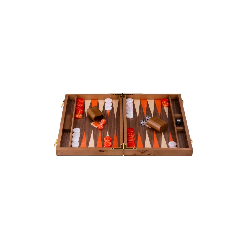 Backgammon Noyer Moka 48cm