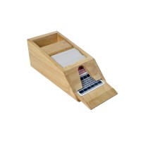Sabot en Bois pour Cartes à Jouer