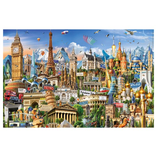 Puzzle 1000 pièces -...