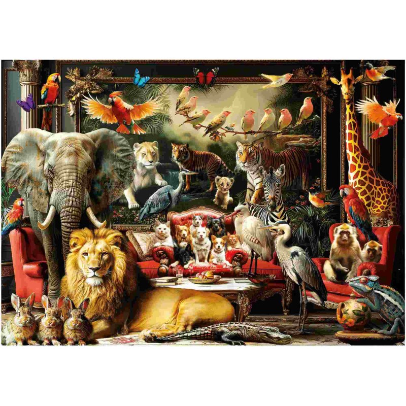 Puzzle 1500 pièces - Manoir des Animaux