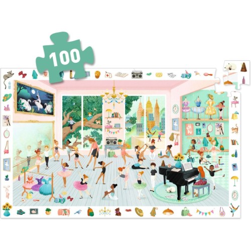 Puzzle 100 pièces - L'école...