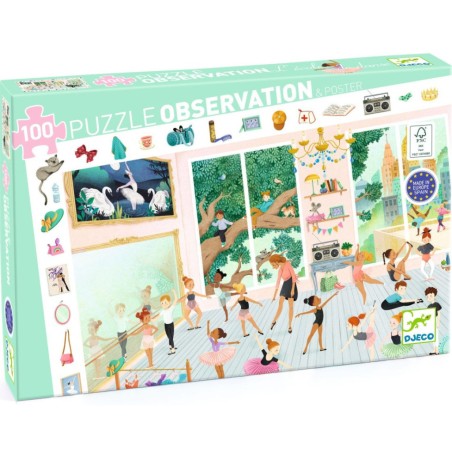 Puzzle 100 pièces - L'école de danse