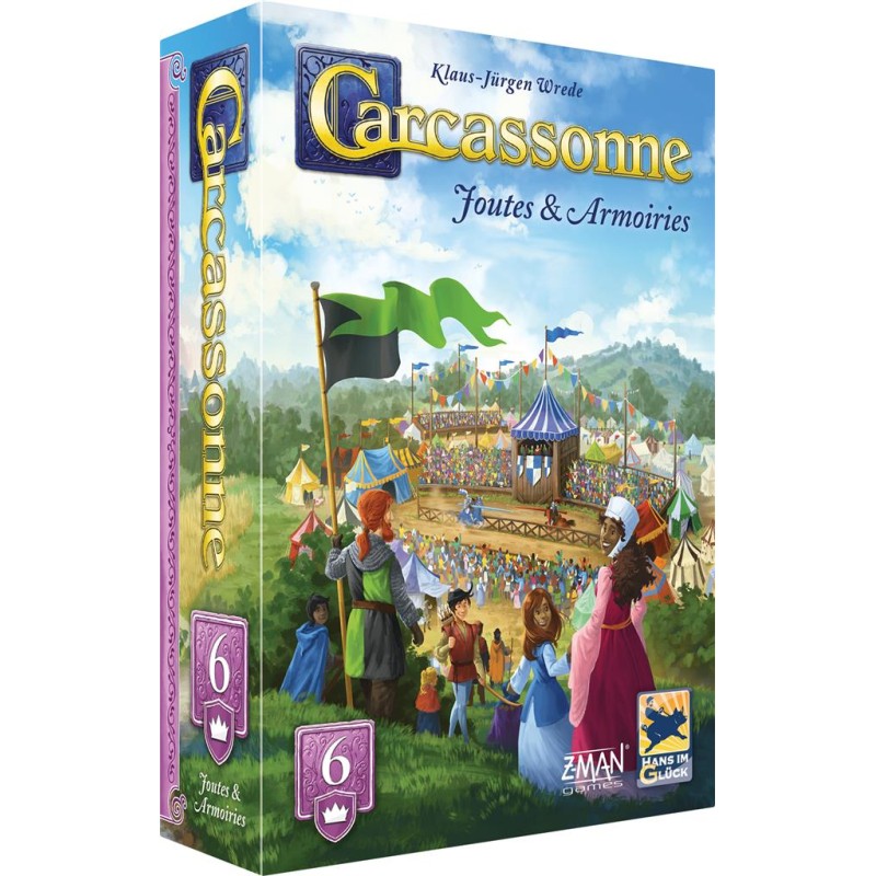 Carcassonne : Joutes et Armoiries - Extension 6