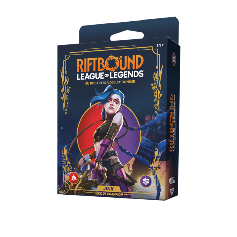 Deck de Champion Riftbound : Origines - Jinx (FR)