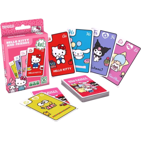 Jeu de 7 Familles Hello Kitty