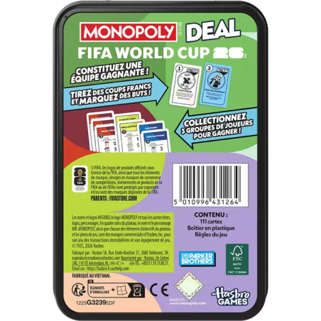 Monopoly Deal FIFA 2026