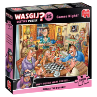 Puzzle 1000 pièces WASGIJ 25 Soirée De Jeux !