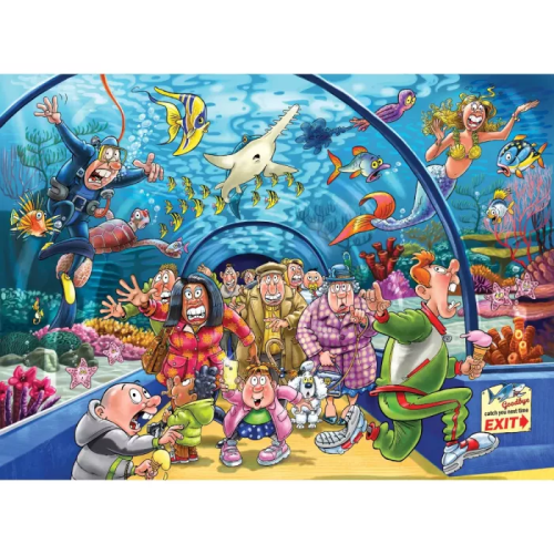 Puzzle 1000 pièces WASGIJ...