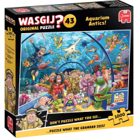 Puzzle 1000 pièces WASGIJ 43 Ça Sent Le Poisson